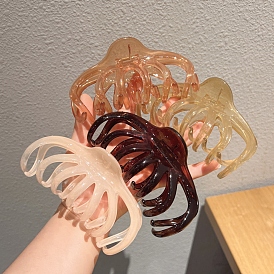 Пластиковые большие заколки для волос с когтями, аксессуары для волос для женщин и девочек