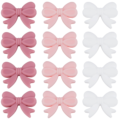 18шт. 3 стили бантиков, пищевые силиконовые бусины, изготовление ожерелий diy