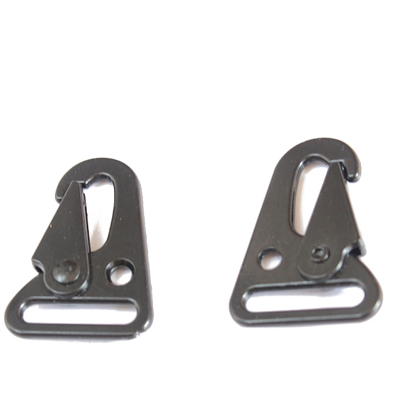 Сплав цинка увеличенный рот клипсы крючки, для парашютного стропа на открытом воздухе сумка рюкзак