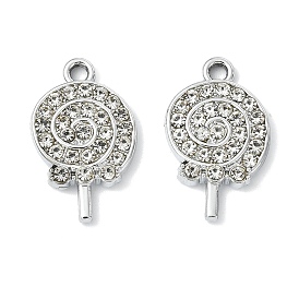 Сплава кристалла горный хрусталь подвески, леденцы прелести, uv покрытие