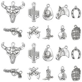 100 шт, 10 подвески из сплава в тибетском стиле, кактус прелести, без кадмия и без свинца