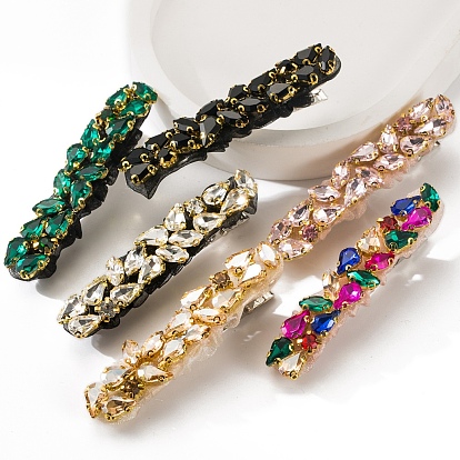 Сплав горный хрусталь крокодил заколки, аксессуары для волос для женщин и девочек