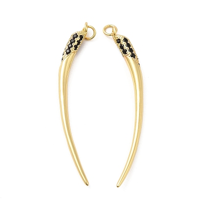 Покрытие стойки латунь с подвесками из фианита, долговечный, без кадмия и без свинца