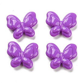 Opaque Acrylic Beads,  Butterfly