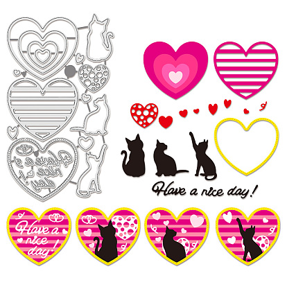 Углеродистая сталь разрезает трафареты, для diy scrapbooking, Фотоальбом, декоративная бумага для тиснения