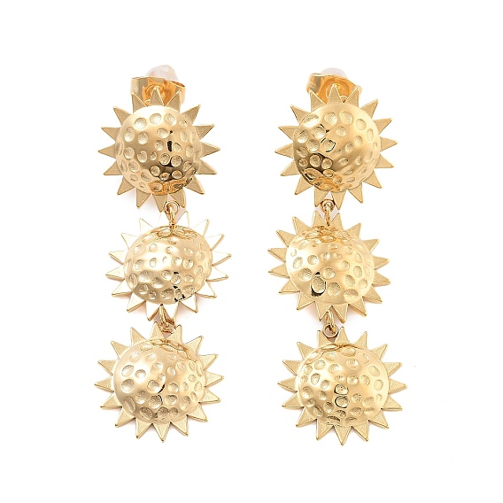 304 серьги нержавеющей стали, солнечные кисточки