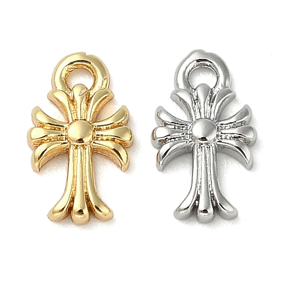 Латунные подвески, без кадмия, без никеля и без свинца, крест прелести