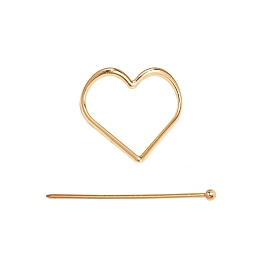 Легированные Палочки для Волос, аксессуары для волос для женщин и девочек, сердце