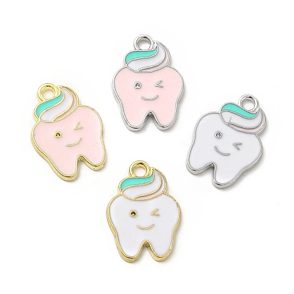 Подвески из эмали и сплава, зубной амулет
