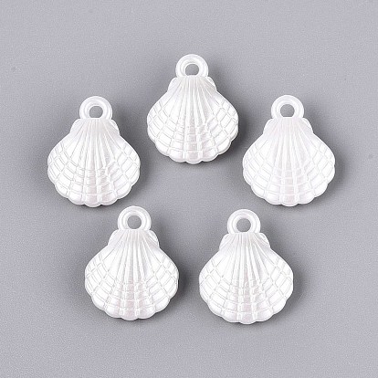 Абс пластмассовые жемчужные подвески, формы раковины