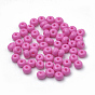 6/0 Baking Paint Glass Seed Beads, Round