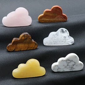 Natural Gemstone Display Decorations, for Home Office Desk, Cloud