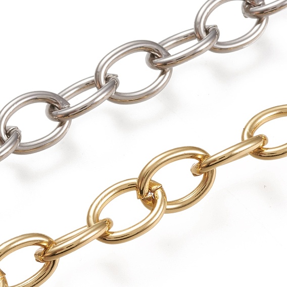 Латунные кабельные цепи, овальный несварной, долговечный, с катушкой