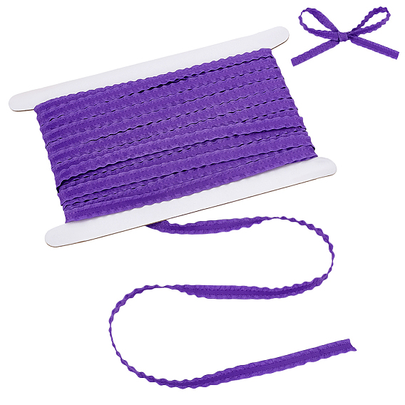 20ярдов полиэстеровой кружевной ленты с оборками, для украшения одежды