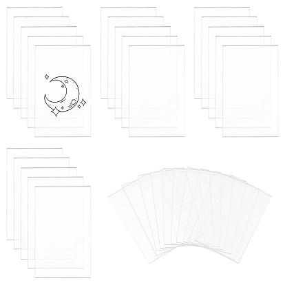 3наборы прямоугольных акриловых держателей для настольных знаков, держателей карт места, для свадьбы, ресторан, украшения на день рождения