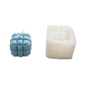 Силиконовые формы для свечей своими руками, куб с эффектом дивана, для изготовления ароматических свечей