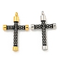 Ионное покрытие (ip) 304 подвески из нержавеющей стали, с эмалью, крест очарование