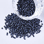Cylinder Seed Beads, Uniform Size, Metallic Colours