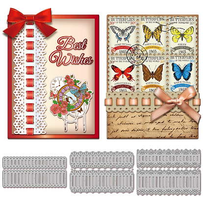 Углеродистая сталь разрезает трафареты, Шаблон для изготовления бумажных карточек с декоративным тиснением для скрапбукинга своими руками, художественный промысел