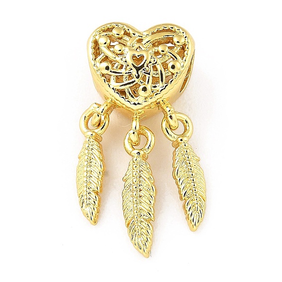 Стойки обшивки латунь кулон, долговечный, без свинца и без кадмия, перезвон ветра