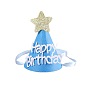 Cloth Party Hats Cone, for Kids Birthday Party Decorations Supplies
