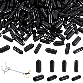 400 шт. 4 стили ПВХ круглая торцевая заглушка, колпачок протектора резьбы винта