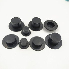 Пластиковая шапка для рождественской тематики, цилиндр фокусника для украшения кукольной шляпы