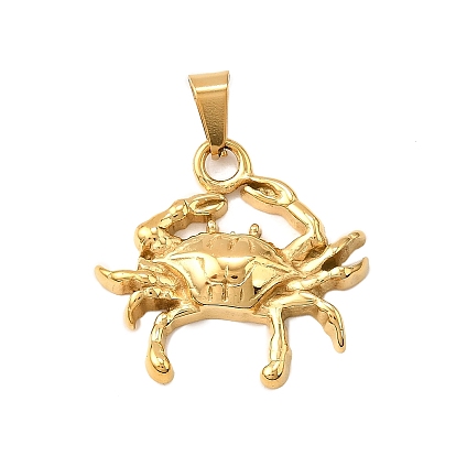 Краб 304 подвески из нержавеющей стали, ионное покрытие (ip)