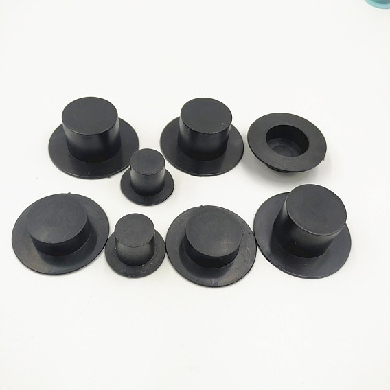 Пластиковая шапка для рождественской тематики, цилиндр фокусника для украшения кукольной шляпы