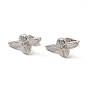 304 Stainless Steel Airplane Stud Earrings for Women