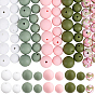 100Pcs Silicone Beads, Mixed Shapes, Focal Beads