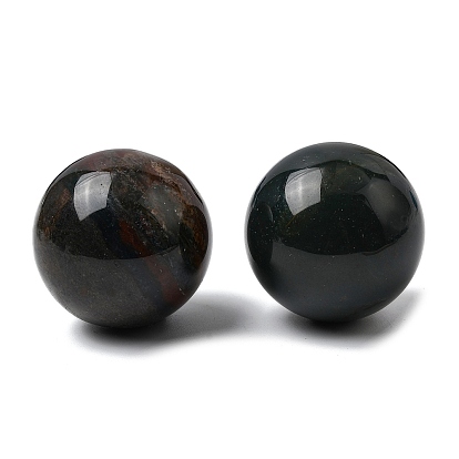 Натуральный индийский агат сферические бусины без отверстий, круглые