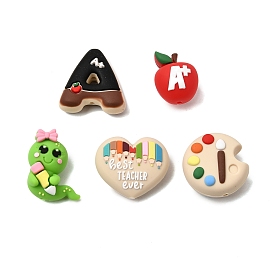 Силиконовые бусины ко Дню учителя, фокусные бусы