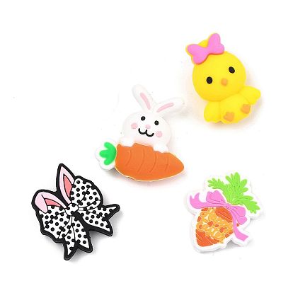 Пасхальные силиконовые бусины, фокусные бусы