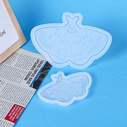 Silicone Cup Mat Molds, Coaster Molds, Resin Casting Molds, for UV Resin, Epoxy Resin Craft Making, Butterfly
