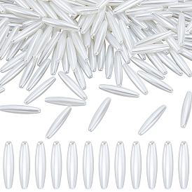 200 шт. овальные акриловые бусины с имитацией жемчуга