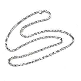 Ионное покрытие (ip) 304 цепочки из нержавеющей стали для мужчин