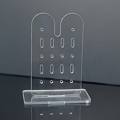 Transparent Acrylic Earring Display Stand
