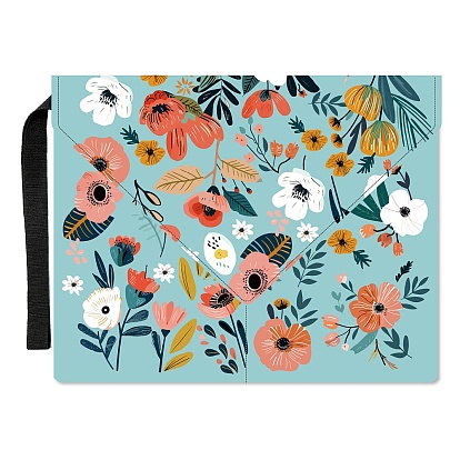 Обложка книги из полиэстера, обертки для ноутбука, с крючком и петлей, прямоугольные