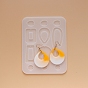 Earring Pendant Silicone Molds, Resin Casting Molds, For UV Resin, Epoxy Resin Jewelry Making, Mixed Shapes