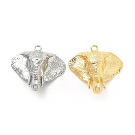 Brass Pendants, Elephant Charm