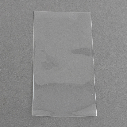 Bolsas de celofán del opp, Rectángulo, 10x5 cm