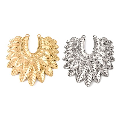 304 Настройки горный хрусталь из нержавеющей стали кулон, лист