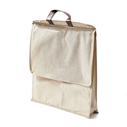 Тканевая корзина для хранения одежды, складная сумка-тоут с ручкой, прямоугольные