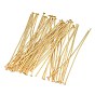 SHEGRACE Brass Flat Head Pins, Cadmium Free & Nickel Free & Lead Free