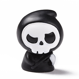 Halloween Theme Resin Display Decoration, for Home Decoration, Photographic Prop, Dollhouse Accessories, Death