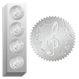 Пластиковая наклейка с тиснением из серебряной фольги, печать сертификата награды, наклейки с печатью, цветок