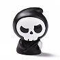 Halloween Theme Resin Display Decoration, for Home Decoration, Photographic Prop, Dollhouse Accessories, Death