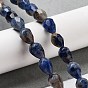 Natural Sodalite Beads Strands, Faceted Teardrop