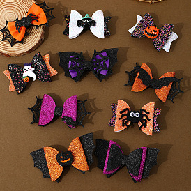 Halloween Party Atmosphere Butterfly Bow Hair Accessories - Ghost Festival Headband